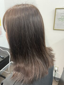 ビーズカラー ヤマザワ富谷成田店 フォギーベージュ／オーガニックカラー