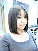 ★【学割U24】カット+META式驚異的縮毛矯正(タッセルボブ)♪