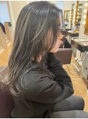 バレイヤージュ×フェイスレイヤー