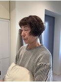 イメチェン/ホワイトブロンド/外ハネボブ/美髪/茅ヶ崎