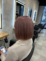 スタンス(STANCE)&nbsp;ピンクベージュ/切りっぱなしボブ