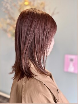 アクセント(ACSENT) ホワイトピンクカラー