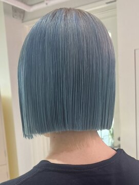 デート 原宿(DATE) ダブルカラーラベンダーブラウンカラーケアブリーチハイトーン