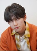 ナチュラルシースルーニュアンスマッシュ