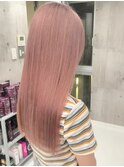 ピンクベージュ/ボブ/カーキグレージュ/大人かわいい