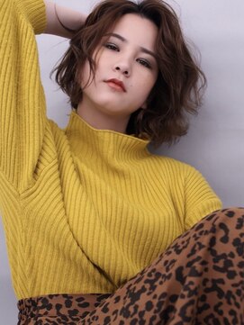 エアー 横浜(AIR) 【湯田】ウェーブボブパーマ