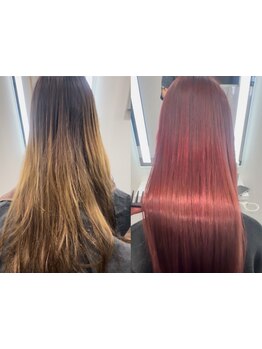 髪質改善＆艶髪になれるトリートメントが自慢◎リピート率90%!縮毛矯正専門店M&SMART【縮毛矯正/髪質改善】