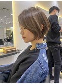 30代40代50代絶壁解消白髪ぼかし髪型ハイライト前髪山口