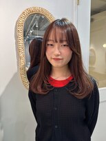 ローウェ 京都四条河原町(Louwe)&nbsp;マロンベージュ/ミディアムレイヤー/ロングレイヤー/四条河原町