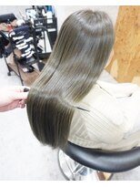 ヘアテリア リュウ 大塚(hair teria ryu) ロングレイヤー/オリーブブラウン