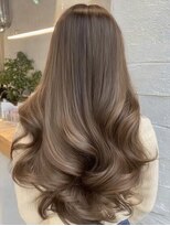 レリーリズ 大阪梅田(Rely Liz)&nbsp;透明感ミルクティーグレージュ