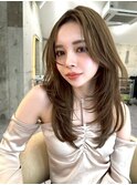 お洒落なレイヤーカットハッシュカットレイヤーボブ渋谷