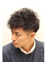 ヨシザワインク バンダイ(YOSHIZAWA Inc. BANDAI)&nbsp;メンズビジネスパーマメンズパーマ仕事向けパーマメンズバレない