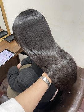 ワンラヴェストヘアオルシェット 長野駅(One Lovest Hair olchette) 髪質改善ストレート/顔周りレイヤー/髪質改善/長野市/長野駅