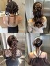 人気No.1★似合わせヘアセット￥4,400