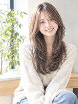 ドット ヘアー(dot.hair) 顔まわりレイヤー / 柔らかニュアンス / シースルーバング