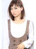 【ナチュラル】ウィンドミミカケショートバング20代/30代/40代