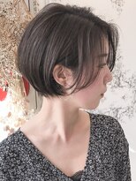 ジアン バイ ミルボン NU茶屋町+(GIEN by milbon)&nbsp;襟足残るの嫌いな方向けショートボブ