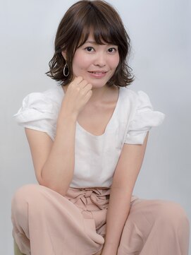 アビーヘア 市川店(abie hair) abie 市川店 / ゆるふわ外ハネボブ