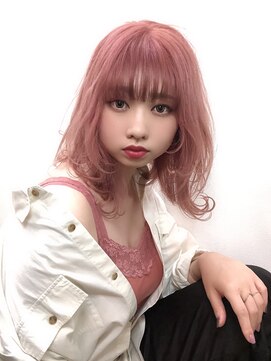 ノビタ(novita) 【novita】しょす担当★ピンクなオオカミヘア