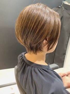 ジエクト 本店(The Ect) ハイライト×イルミナカラー×ハンサムショート×メルティカラー