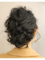 ウノプリール 茶屋町店(unopulir)&nbsp;シニヨン風カジュアルヘアセット