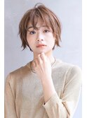 [kate] 大宮☆ 丸みショート×アッシュブラウン