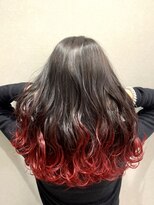 アイコニック 天神店(ICONIQ)&nbsp;カラーマジック【ヴァイオレットアッシュ×レッド】