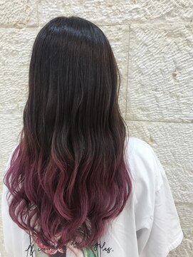 ティンク 大船(Tink) ピンクグラデーション　【Tink大船/阿部】