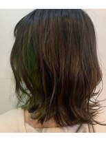 ヘア デザイン パスユニフィ 三宮(HAIR DESIGN PATH UNIFY) くびれショート　マットイアリングカラー