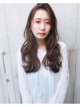 リコバイアフロート(riko by afloat) 立ち上げバング・柔らか可愛いひし形ロングレイヤー【riko立野】