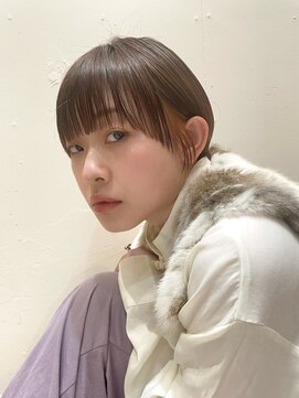 ヘアサロン トラヴィス(hair salon Travis) ワイドバング×マッシュショート