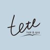 テテ ヘアーアンドスパ(tete)のお店ロゴ
