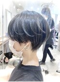 ハンサムショート×透明感グレージュ【Ash大泉学園店 横山】