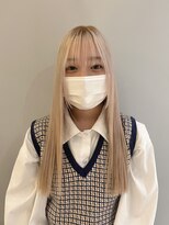 デコ(DECO) 《RYUSEI》ルーツカラー.ホワイトブロンド.ハイトーン.髪質改善