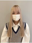 《RYUSEI》ルーツカラー.ホワイトブロンド.ハイトーン.髪質改善
