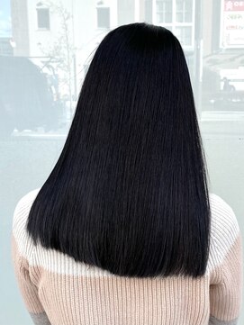 アッシュ 新杉田店(Ash) 縮毛矯正 艶感 ダメージレス ロング 大人かわいい