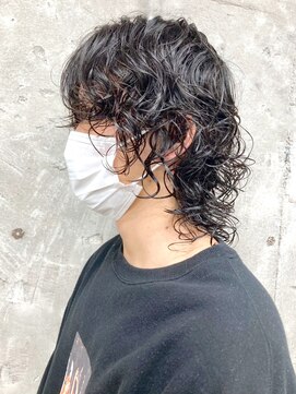 アイティーバイアルバム 下北沢店(IT by ALBUM) ウルフスパイラル_スキンフェードツイストスパイラル_ba362471