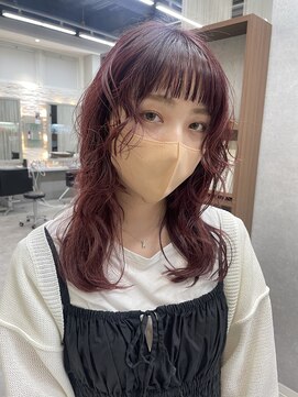 デイジー(Daisy) 天神 大名 オン眉 秋冬カラー 顔周りカット