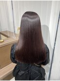 黒髪/グレージュカラー/ココアベージュ/ヘルシーロング[表参道]