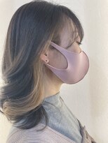 エル(ELLE)&nbsp;ダークアッシュinイヤリングカラー