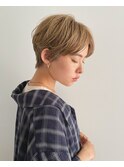 ショートレイヤー ハンサムショート 毛流れショート