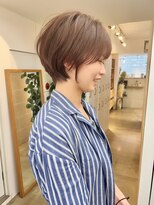 サンドシーン(sand scene)&nbsp;＠thisiskaito表参道原宿/ショートヘア/ショートボブ/グレージュ