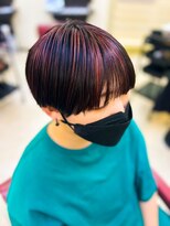 ヘアーデザインロアール(HairDesign LOIRE) レディースマッシュ×逆インナーカラー