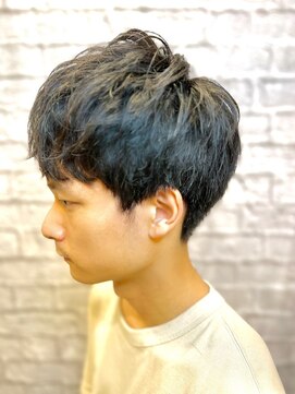 グレイスフルバーバー 赤坂見附店 落ち着かせたい方のための束感ショート！！【赤坂】【床屋】