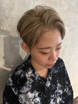 メロウ(mellow)&nbsp;ダブルカラー×ミルクティーベージュ