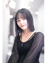 テラスランド 船橋店(TERRACE LAND)&nbsp;透明感グレージュ切りっぱなしボブ