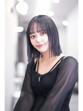 テラスランド 船橋店(TERRACE LAND) 透明感グレージュ切りっぱなしボブ