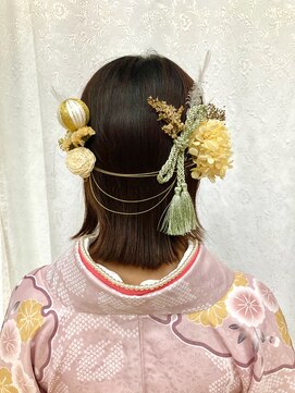 ヘアーアンドスパ フラップス(FLAPS) ボブアレンジ