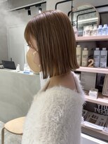 キートス(Kiitos)&nbsp;切りっぱなしボブミニボブベージュ